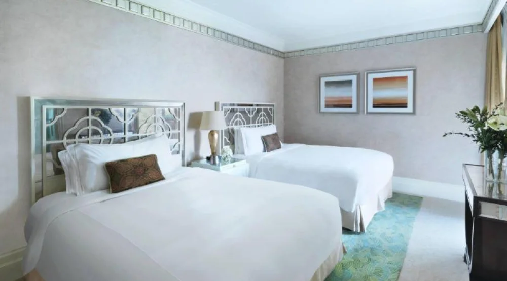 Plunge Pool Villa, Two Bedroom Villa, Bedroom 1: One King, Bedroom 2: Two Double, Sofa Bed, Waterfront at The Ritz-Carlton Abu Dhabi Grand Canal