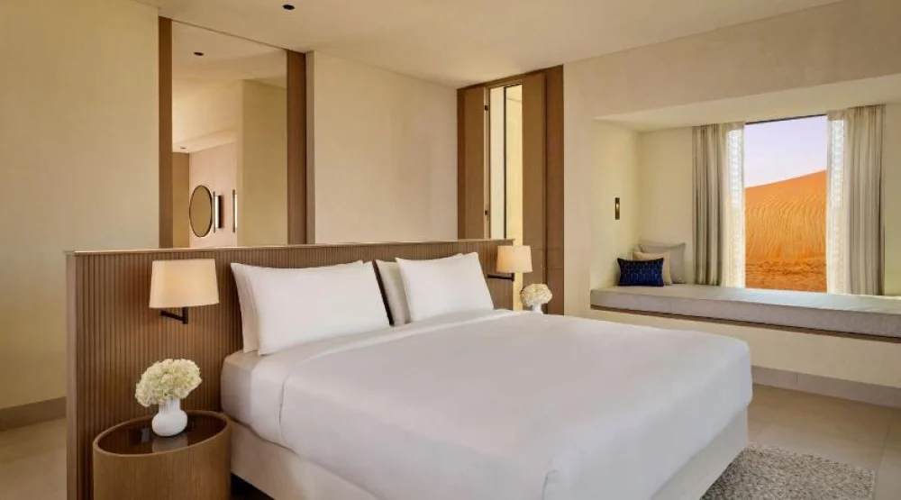 Sunset Signature Pool, Two Bedroom Villa with Private Pool & Fitness Studio, Complimentary Mini-bar and Butler Service at The Ritz-Carlton Ras Al Khaimah Al Wadi Desert