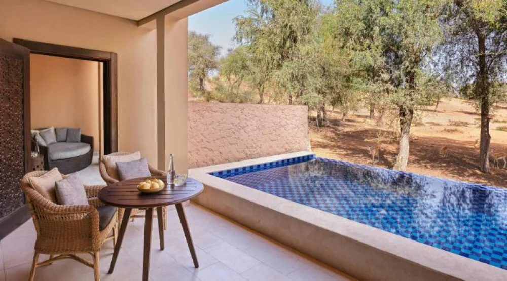 Al Rimal Family, Two Bedroom Connecting Villa, Bedroom 1: King, Bedroom 2: King, Sofa Bed at The Ritz-Carlton Ras Al Khaimah Al Wadi Desert