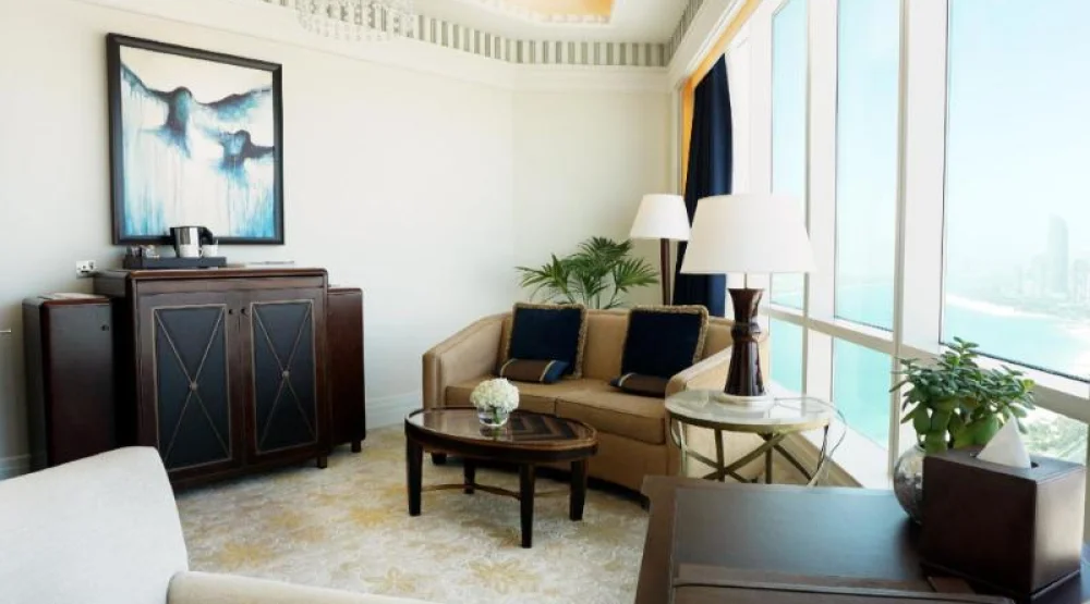 Junior Suite, One Bedroom Suite, One King, City View at The St. Regis Abu Dhabi