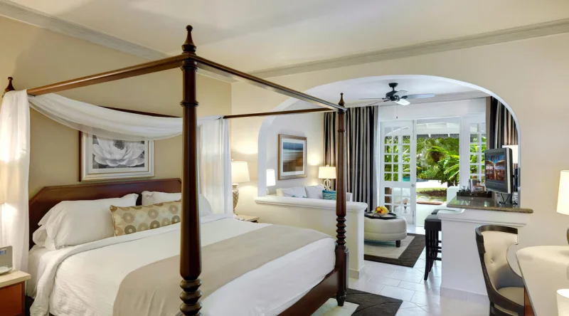 Pool Or Garden View Junior Suite at Colony Club a Luxury Collection Resort