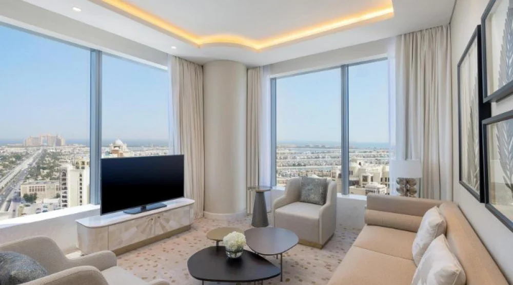 Grand Deluxe Suite, Suite, One King, Sea View, High Floor at The St. Regis Dubai The Palm