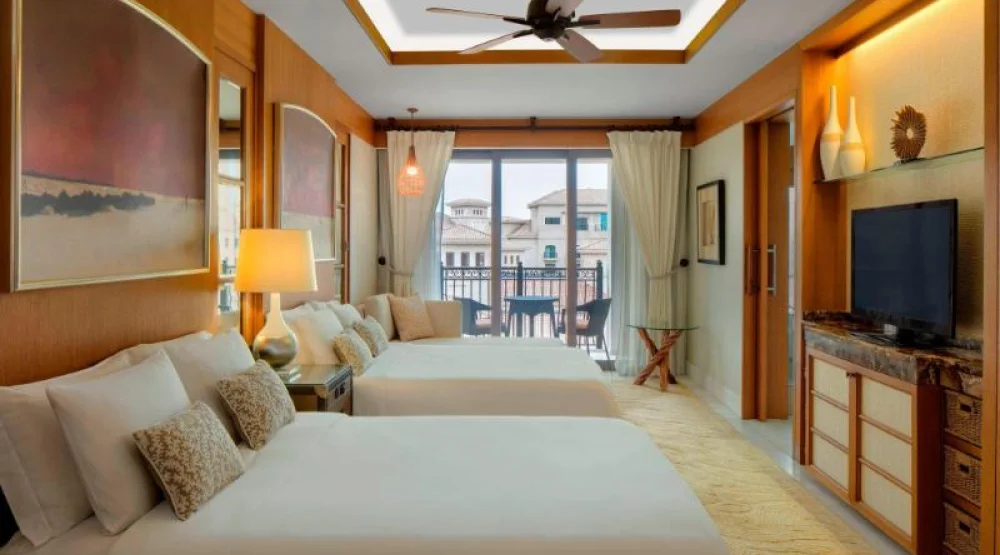 Superior, Guest Room, Two Queen, Partial Sea View, Balcony at The St. Regis Saadiyat Island Resort