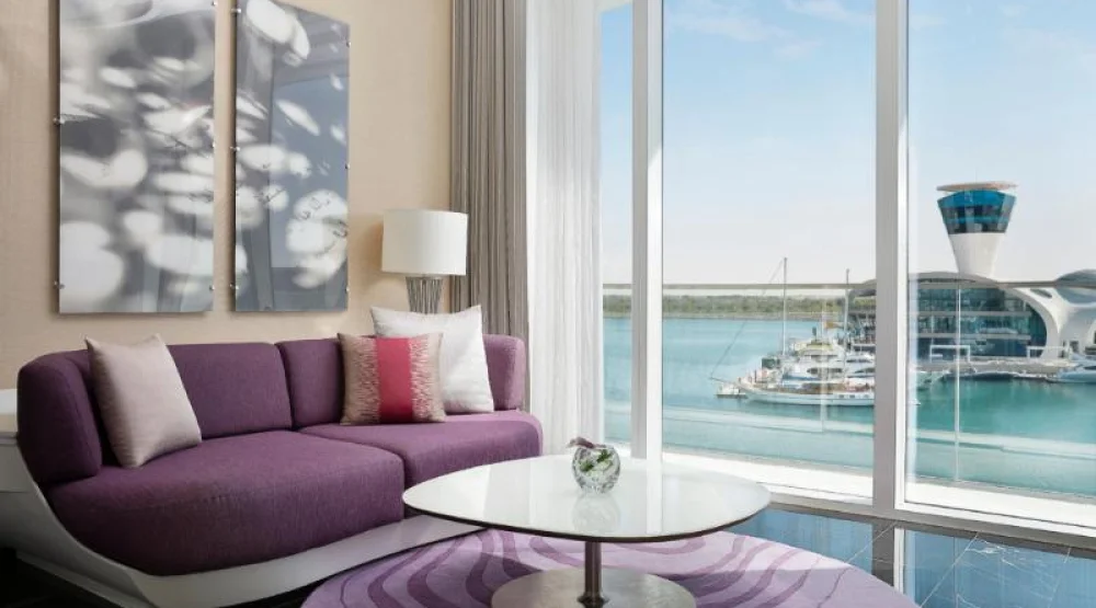 Marvelous, Guest Room, One King, Water View, Balcony at W Abu Dhabi Yas Island