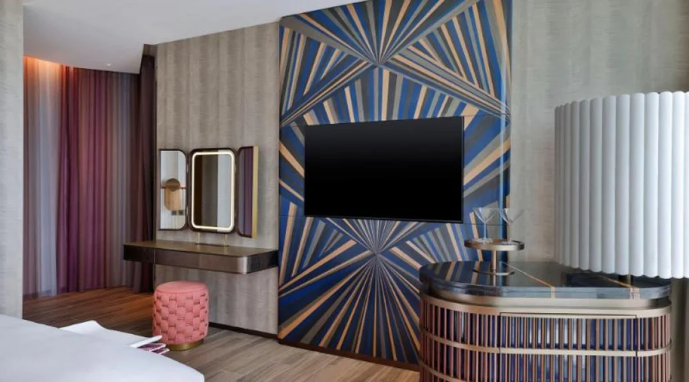 Marvelous, Guest Room, One King, Sea View, Balcony at W Dubai Mina Seyahi