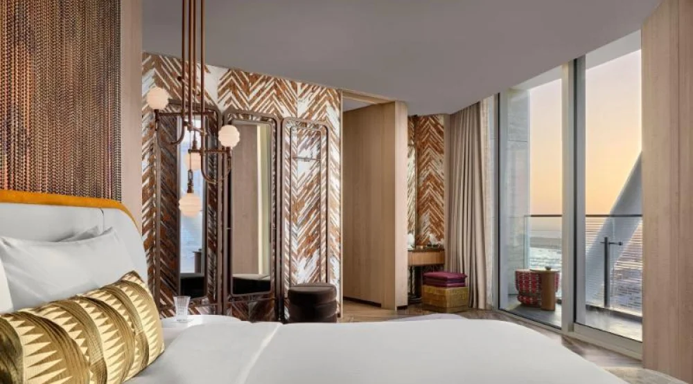 Marvelous, Suite, One King, Sea View, Balcony at W Dubai Mina Seyahi