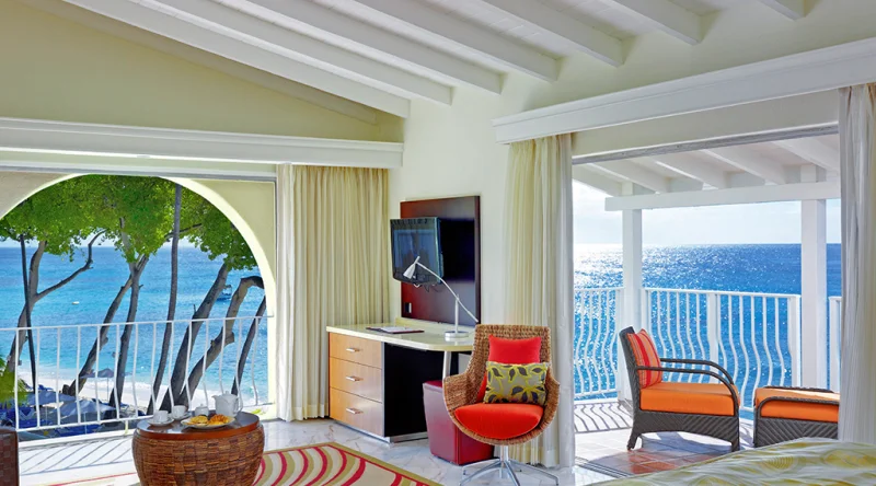 One Bedroom Suite Ocean Front at Tamarind Barbados Autograph Collection Resort