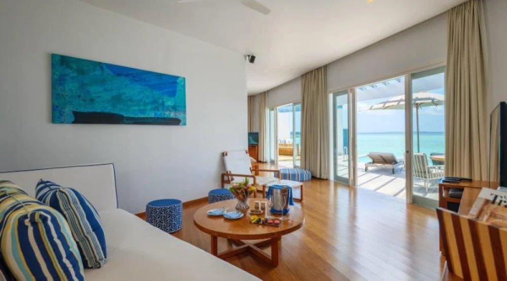 Lagoon Water Pool Villa at Amilla Maldives Resort & Residences