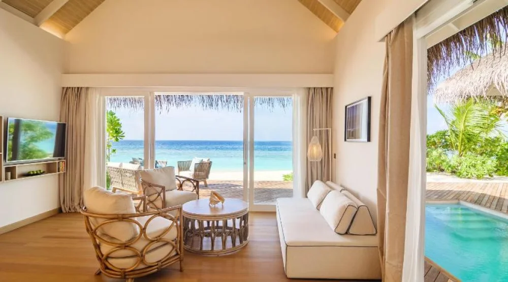 Pool Suite Beach Villa at Baglioni Resort Maldives
