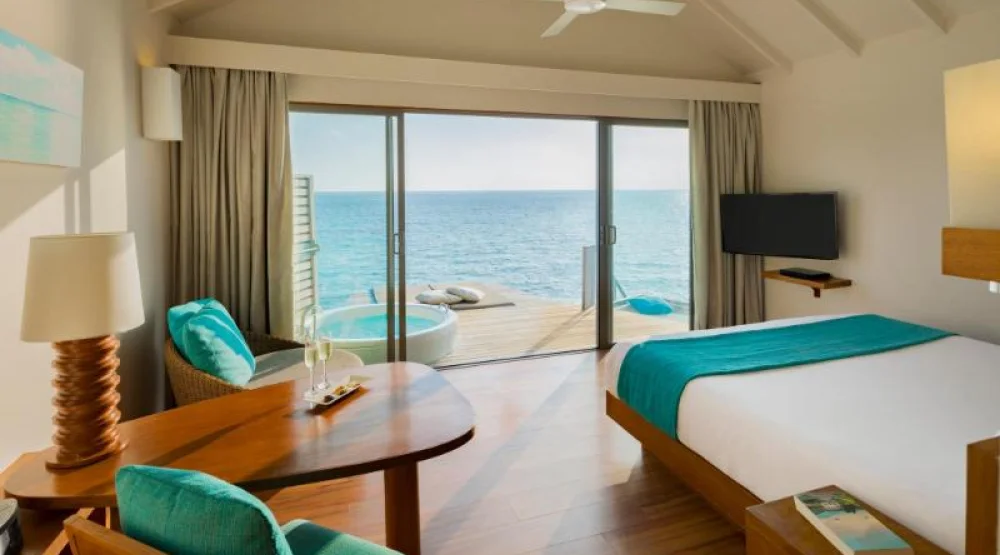 Overwater Villa with Swirl Pool at Centara Ras Fushi Resort & Spa