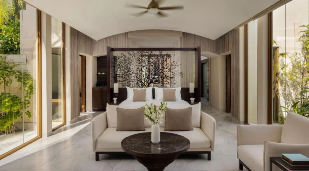 Deluxe Beach Villa with Pool at Conrad Maldives Rangali Island