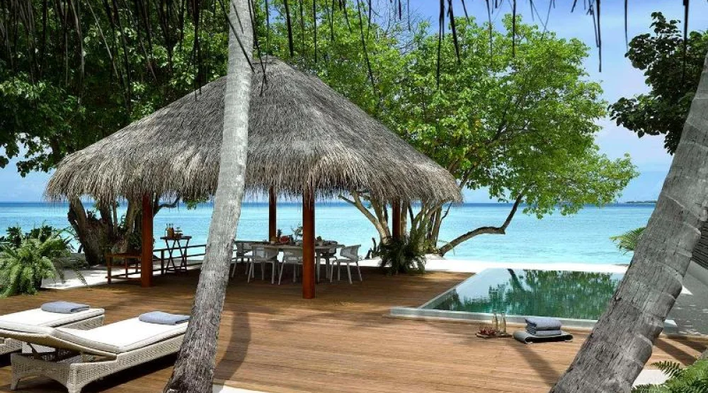 Two Bedrooms Beach Pool Villa at Dusit Thani Maldives