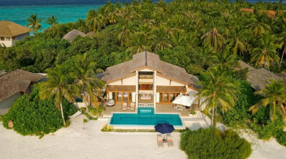 Presidential Beach Villa with Private Pool at Emerald Faarufushi Resort & Spa
