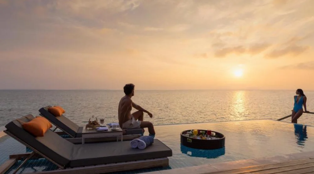 Water Villa with Pool at Emerald Faarufushi Resort & Spa