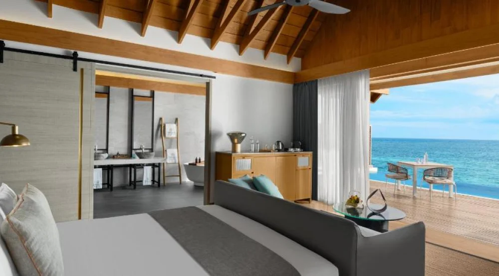 Sunset Water Villa with Pool at Emerald Faarufushi Resort & Spa