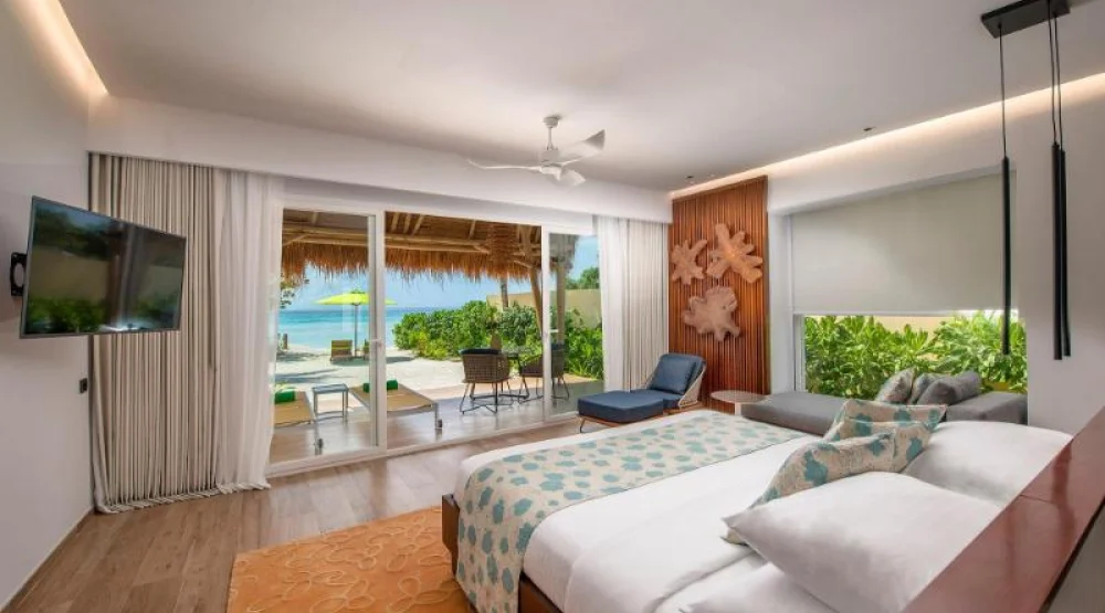 Beach Villa at Emerald Maldives Resort & Spa