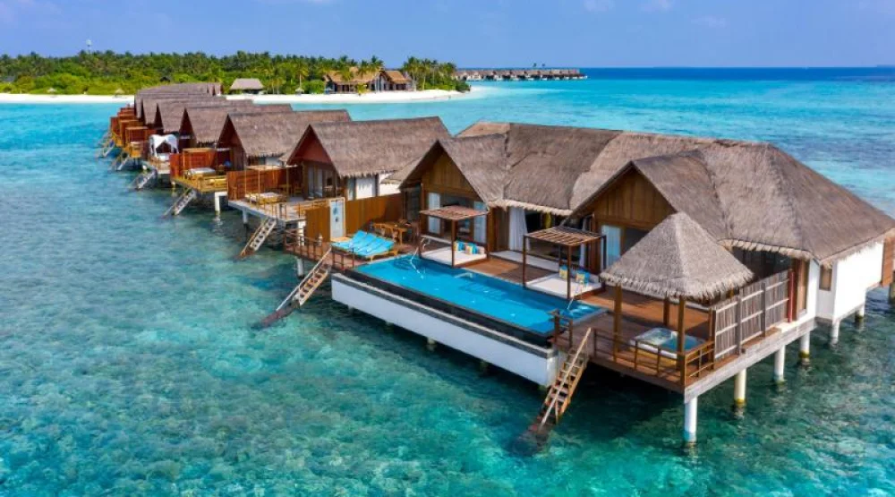 Two Bedrooms Private Ocean Reef Residence with Pool at Furaveri Maldives