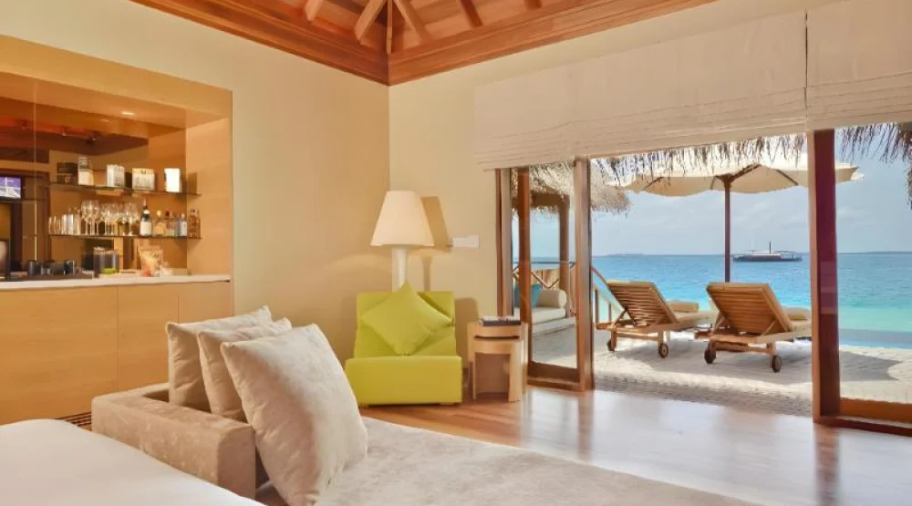 Lagoon Bungalow with Pool at Huvafen Fushi