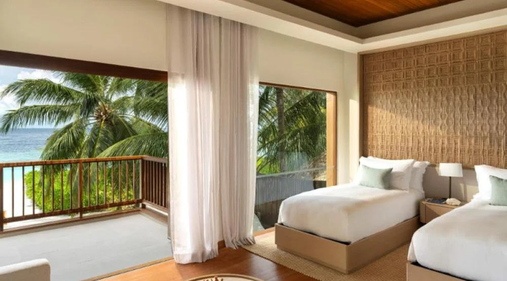 2-bedroom Beachfront House with Pool at Huvafen Fushi