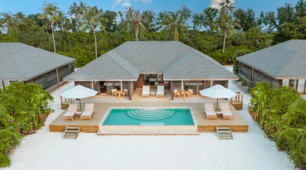 Dheru Three Bedroom Villa at Jawakara Islands Maldives