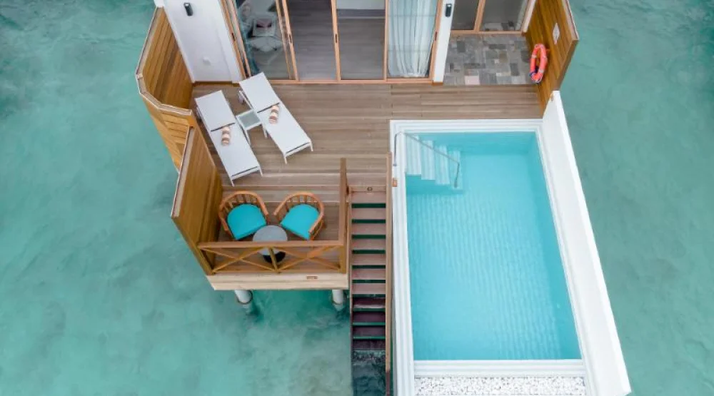 Lagoon Suite with Pool at Joy Island Maldives
