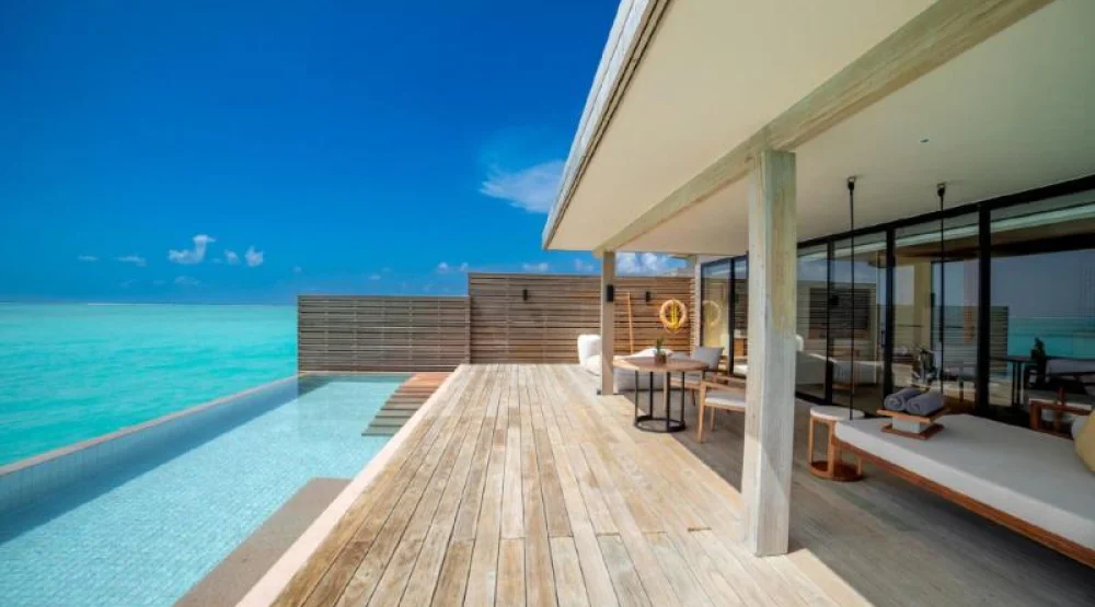 Sunrise Water Villa with Private Pool at Kuda Villingili