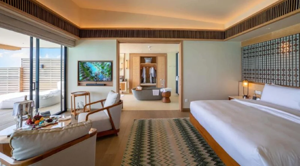 Sunset Water Villa with Private Pool at Kuda Villingili