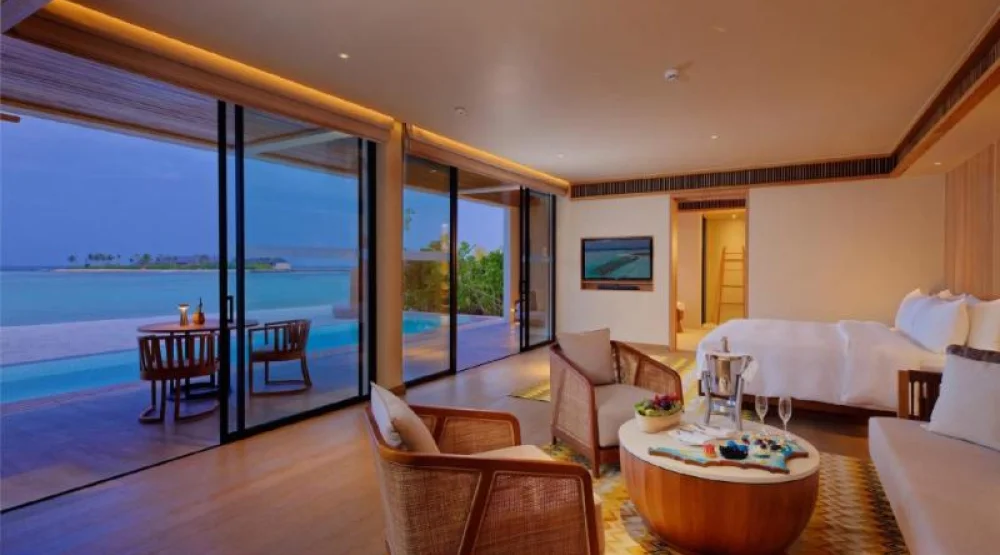 Two Bedroom Beach Villa with Private Pool at Kuda Villingili