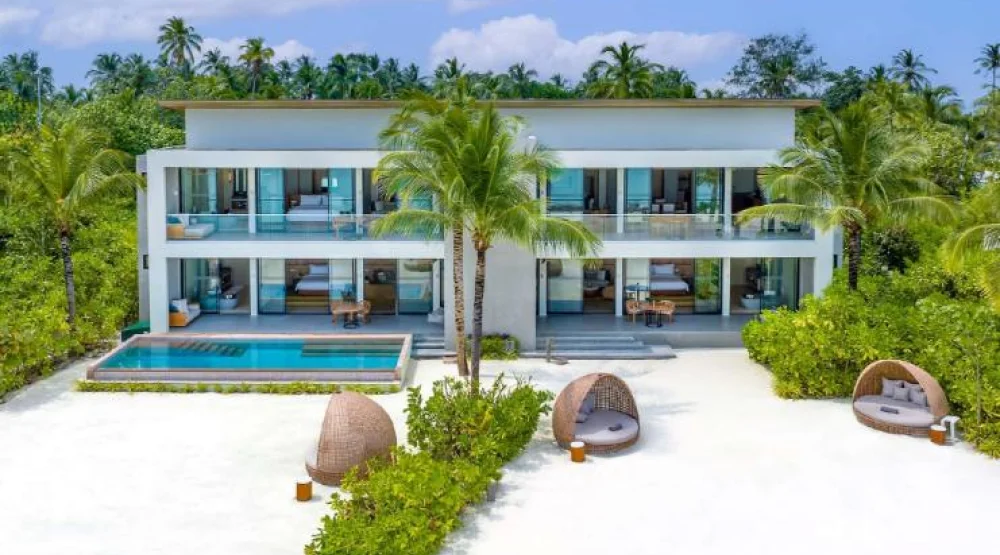 Three Bedroom Beach Residence with Private Pool at Kuda Villingili
