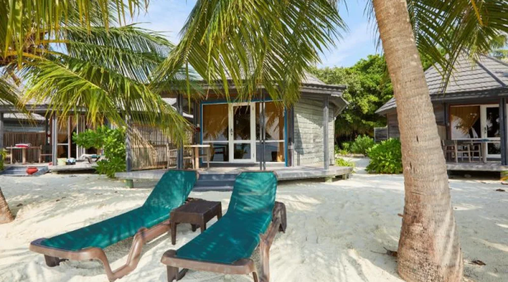 Jacuzzi Beach Villa at Kuredu Island Resort & Spa