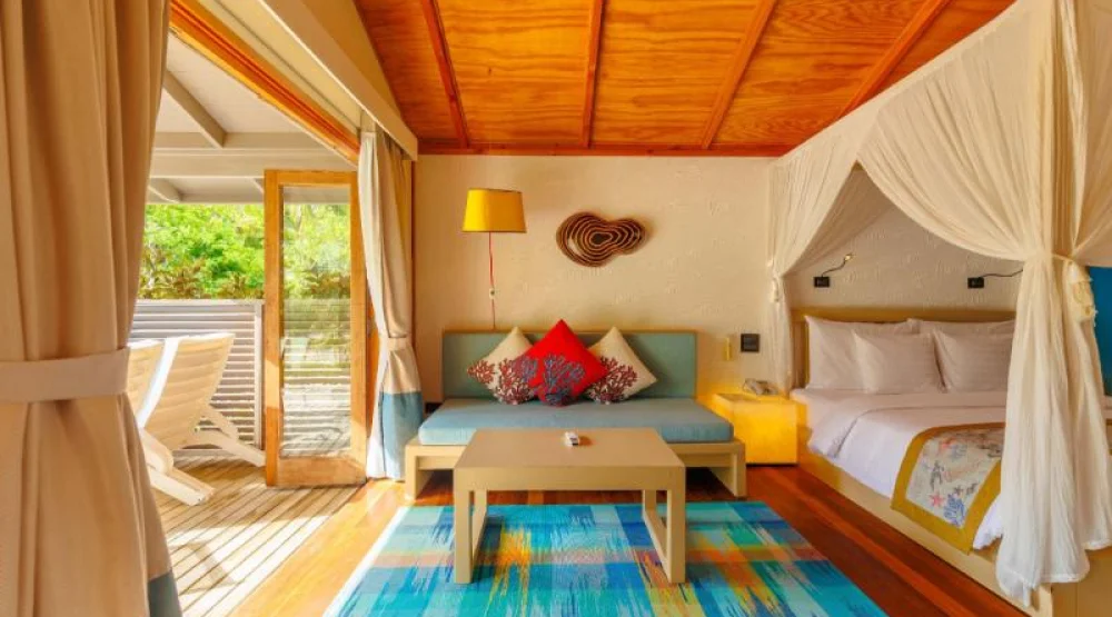 Jacuzzi Beach Villa at Meeru Maldives Resort Island