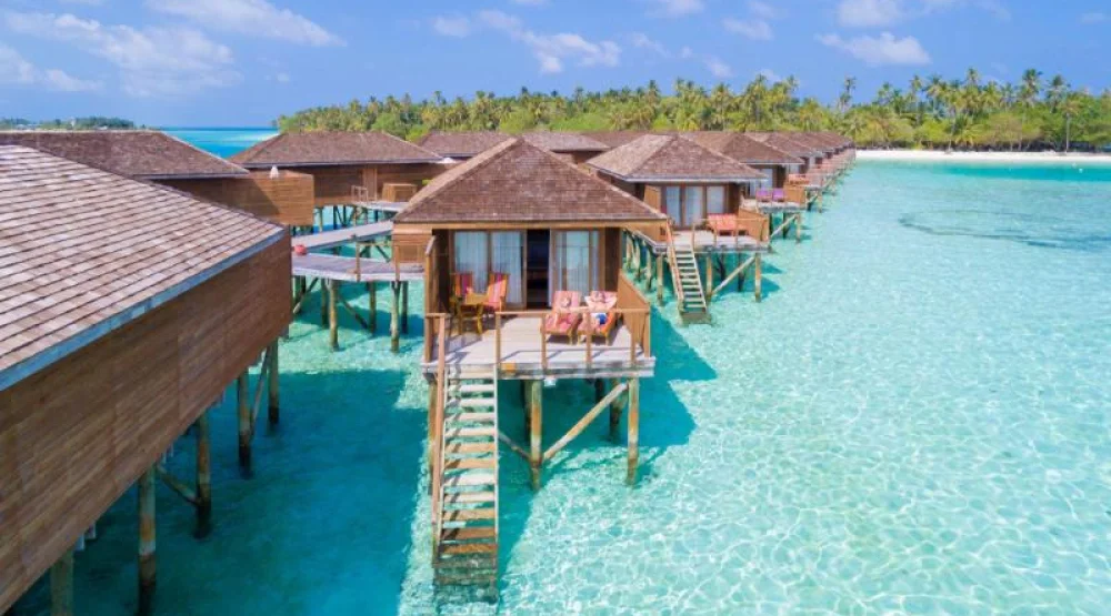 Jacuzzi Water Villa at Meeru Maldives Resort Island