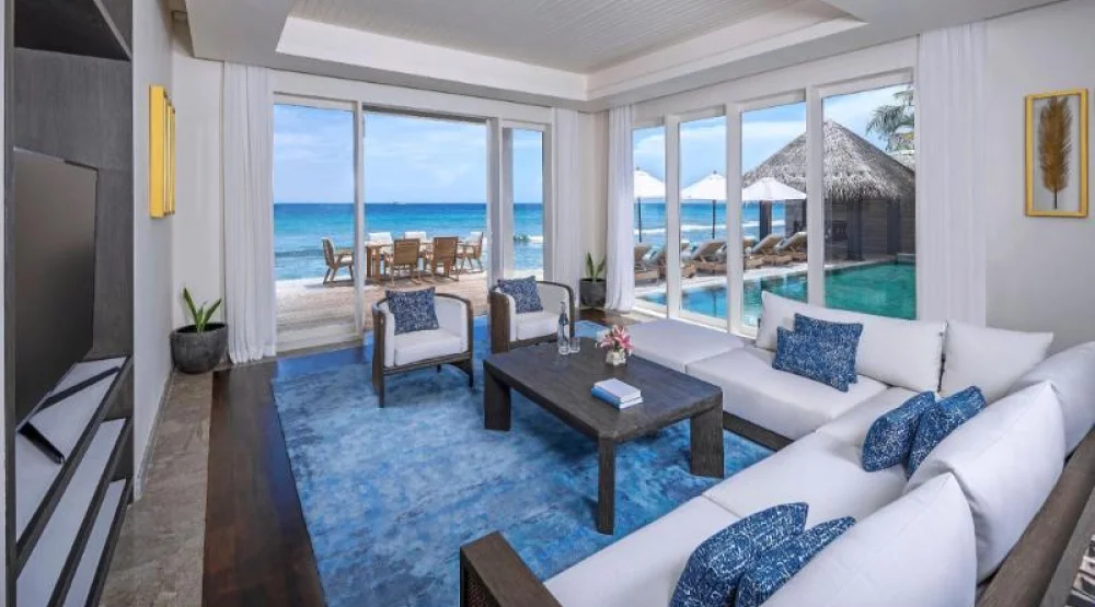 Two Bedroom Beach Pool Residence at Naladhu Private Island