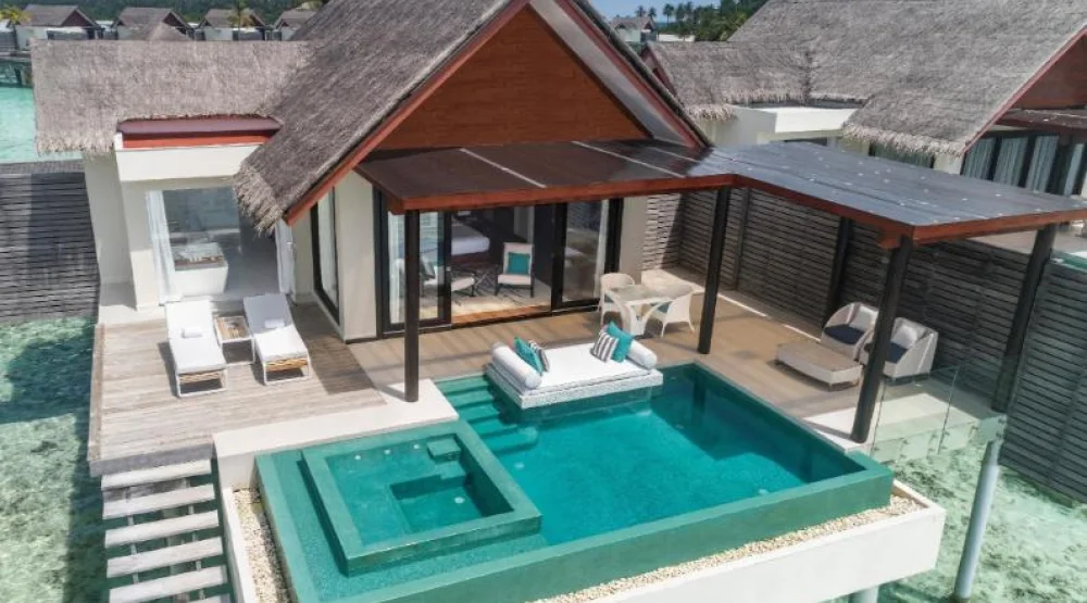 Deluxe Over Water Pool Villa at Niyama Private Islands