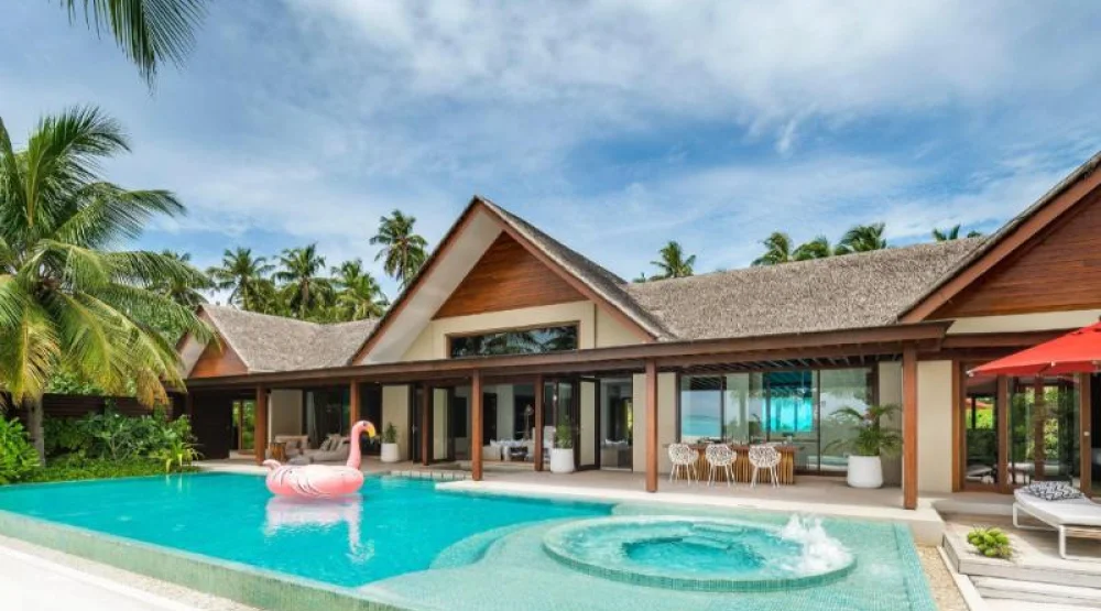3-bedroom Beach Pool Pavilion at Niyama Private Islands