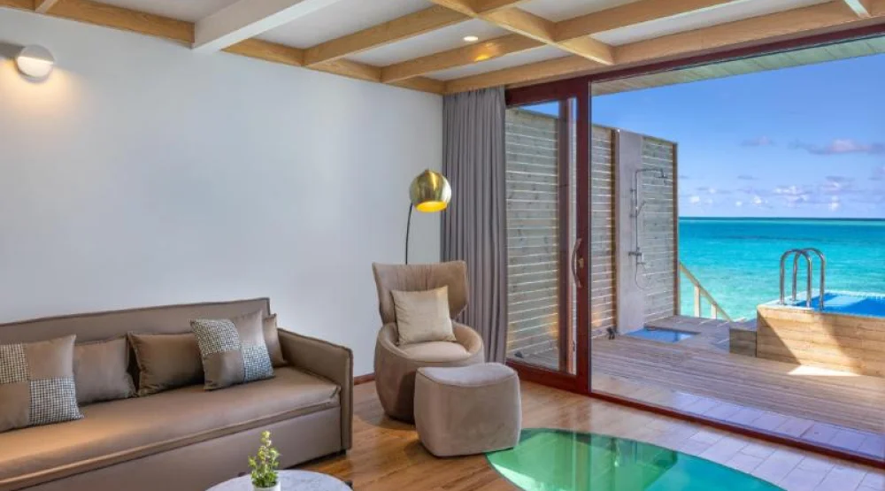 Water Villa with Private Pool at NOOE Maldives Kunaavashi