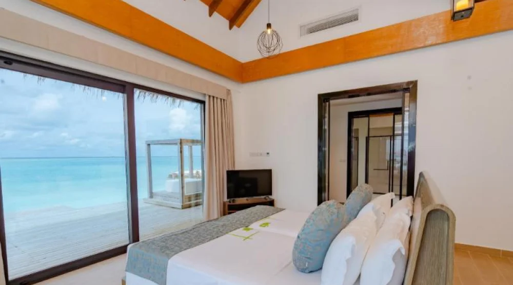 Grand Solana 2-bedroom Beach Villa with Pool at NOOE Maldives Kunaavashi