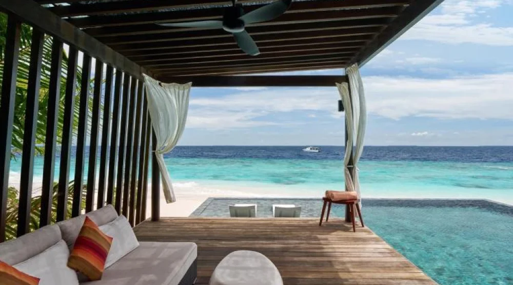Deluxe Beach Pool Villa at Park Hyatt Maldives Hadahaa