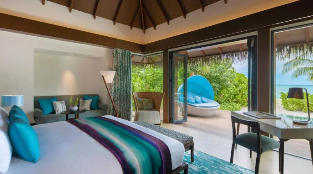 Two Bedroom Beach Villa at Pullman Maldives Maamutaa