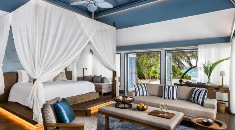 Beach Villa at Raffles Maldives Meradhoo