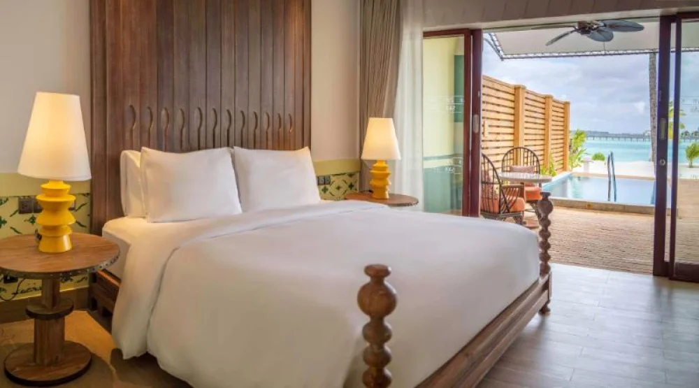 Beach Room with Pool at Saii Lagoon Maldives