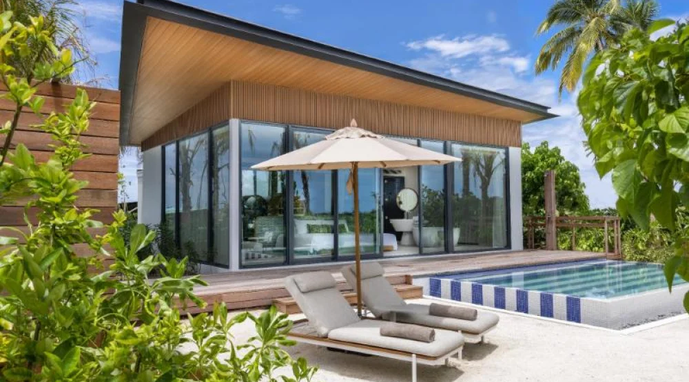 Lagoon Beach Pool Villa Collection, One King Bed at SO Maldives