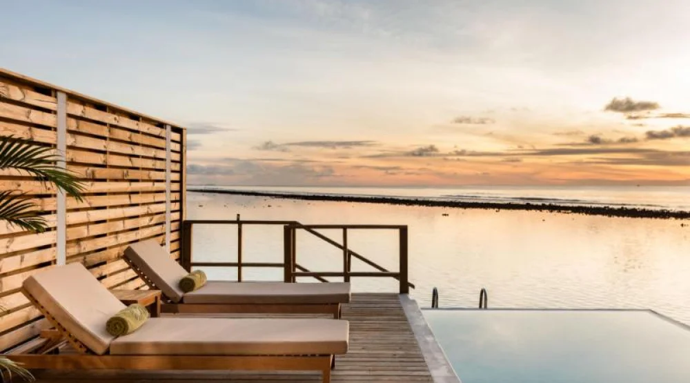 Grand Water Villa with Pool at Sun Siyam Olhuveli Maldives