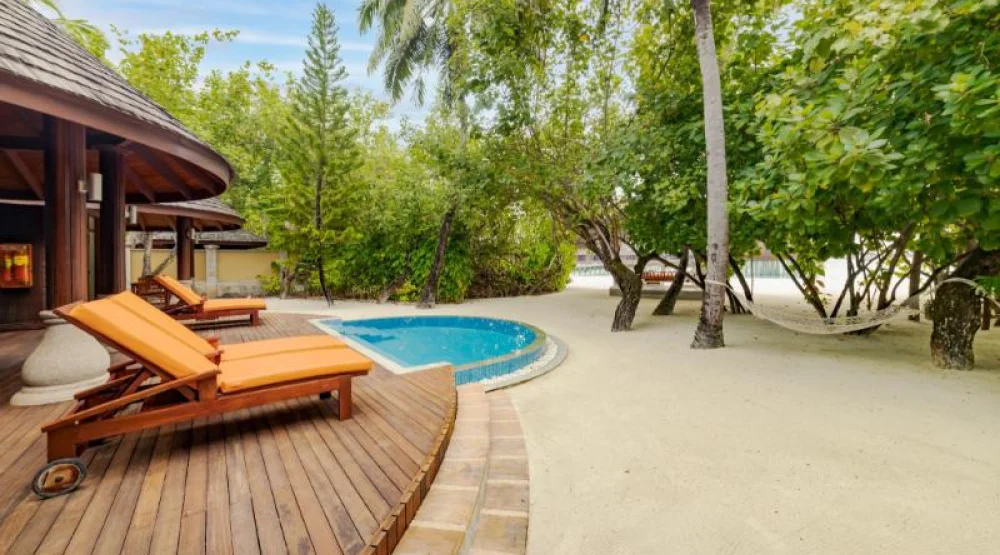 Two Bedroom Beach Suite at Sun Siyam Olhuveli Maldives