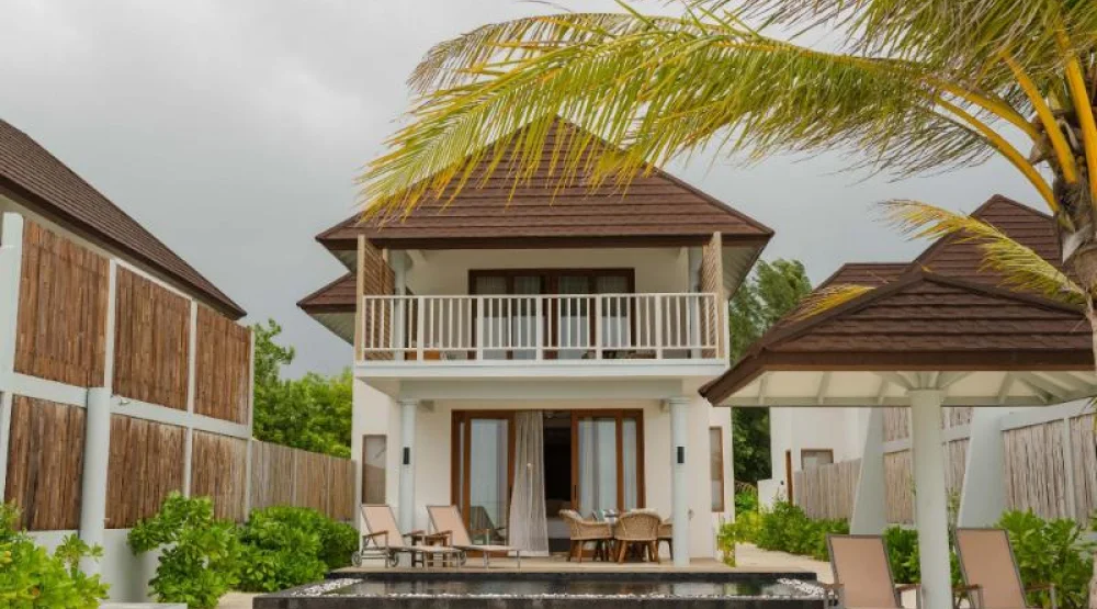 Two Bedroom Beach Residence Two Story at Sun Siyam Olhuveli Maldives