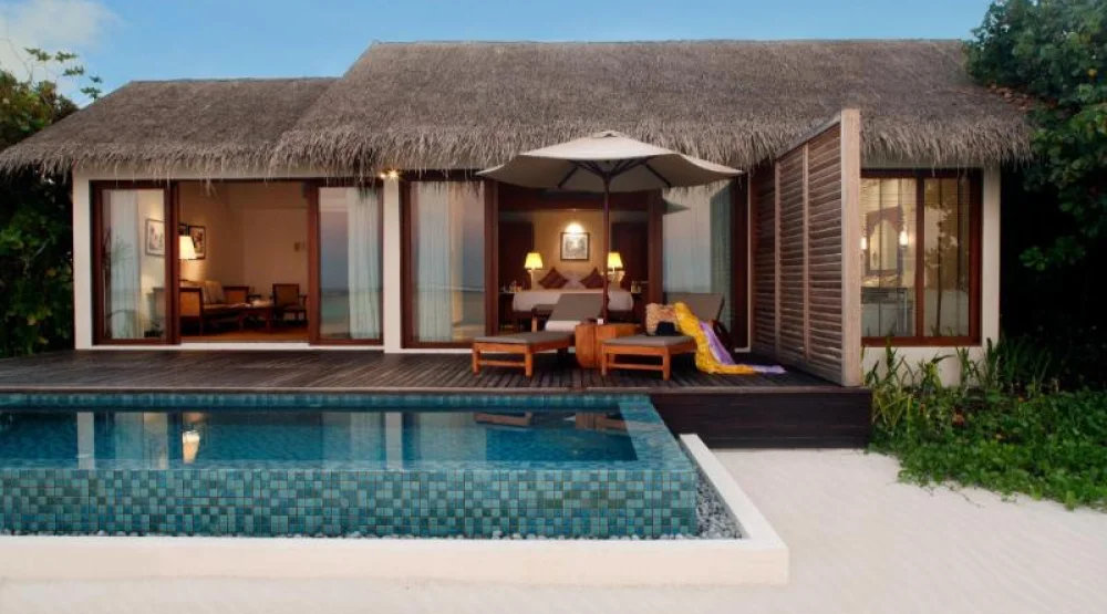 Beach Pool Villa at The Residence Maldives