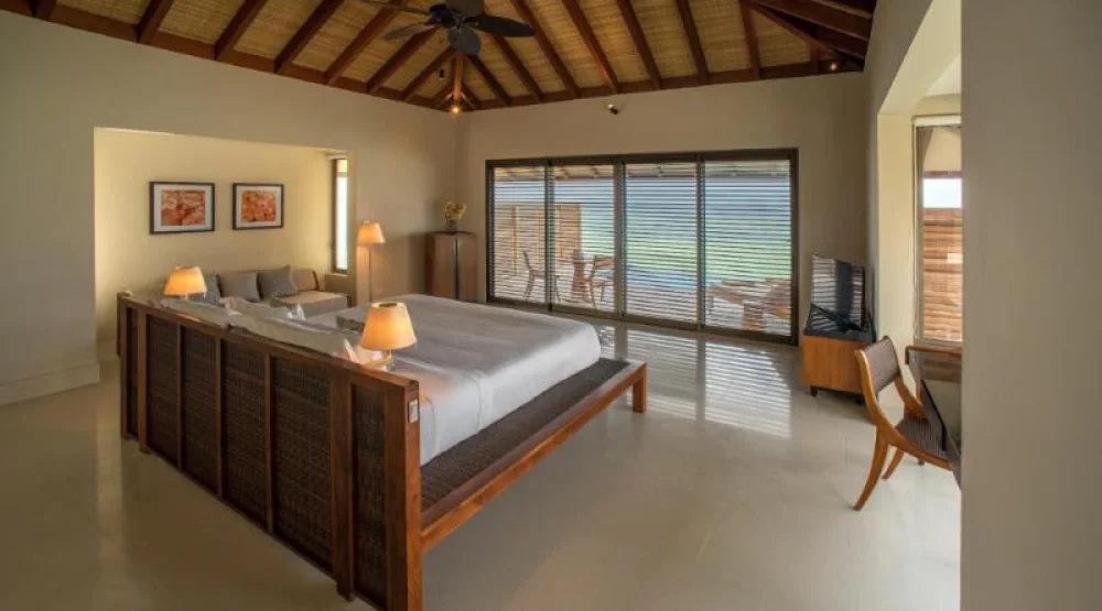 Sunset Water Pool Villa at The Residence Maldives At Dhigurah