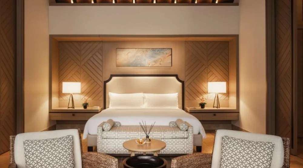 King Beach Villa with Pool at Waldorf Astoria Maldives Ithaafushi