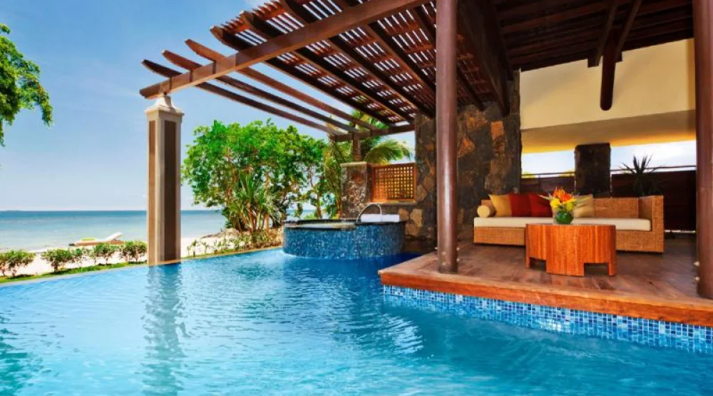 Luxury Beachfront Pool Suite with Jet, Private Jacuzzi, and Hammam at Le Jadis Beach Resort & Wellness