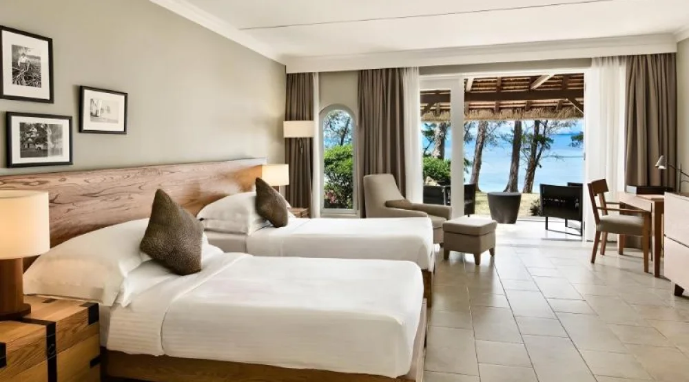 Beachfront Twin Room at Outrigger Mauritius Beach Resort